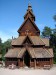 Dřevěný kostelík v oselském skanzenu